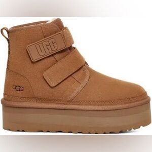 UGG brown suede boots Brand New platform size 10